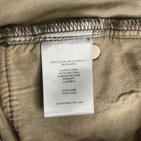 CAbi Ditzy #5084 Black and Green Soft Skinny Pants - Picture 9 of 10